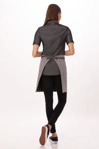 Brooklyn Dark Grey Half Bistro Apron