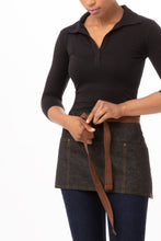 Load image into Gallery viewer, Memphis Black Denim Waist Apron