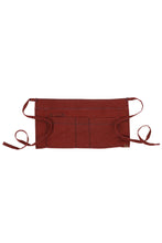 Load image into Gallery viewer, Uptown Red-Navy Waist Apron