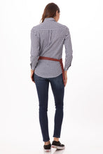 Load image into Gallery viewer, Uptown Red-Navy Waist Apron