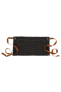 Berkeley Black Denim Waist Apron