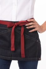 Load image into Gallery viewer, Berkeley Indigo Blue Denim Waist Snap Apron