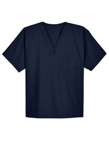 Dark Navy Harriton Adult Restore 4.9 oz. Scrub Top