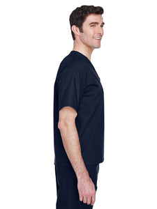 Dark Navy Harriton Adult Restore 4.9 oz. Scrub Top