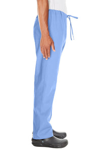 Ceil Blue Harriton Unisex Restore 4.9 oz. Scrub Bottoms