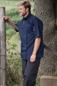 Uncommon Threads Navy South Beach Chef Coat