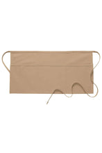 Load image into Gallery viewer, Khaki Deluxe Waist Apron (3 Pockets)