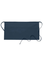 Load image into Gallery viewer, Navy Deluxe Waist Apron (3 Pockets)