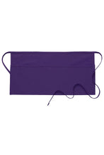 Load image into Gallery viewer, Purple Deluxe Waist Apron (3 Pockets)