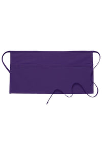 Purple Deluxe Waist Apron (3 Pockets)