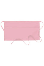 Load image into Gallery viewer, Pink Standard Waist Apron (2 Pockets)