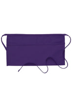 Load image into Gallery viewer, Purple Standard Waist Apron (2 Pockets)
