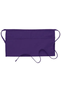 Purple Standard Waist Apron (2 Pockets)