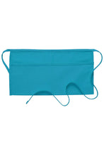 Load image into Gallery viewer, Turquoise Standard Waist Apron (2 Pockets)