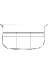 Rounded Waist Apron (6 Pockets)