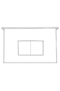 Half Bistro Apron (2 Pockets)