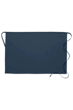 Load image into Gallery viewer, Navy Half Bistro Apron (No Pockets)