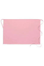 Load image into Gallery viewer, Pink Half Bistro Apron (No Pockets)