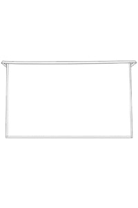 Half Bistro Apron (No Pockets)