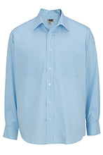 Load image into Gallery viewer, Edwards S / 31 / Blue Men&#39;s Broadcloth Shirt (2 Pockets)