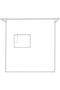 Full Bistro Apron (1 Pocket)