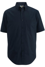 Load image into Gallery viewer, Edwards S / Regular Men&#39;s Comfort Stretch Poplin - Navy