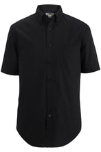 Load image into Gallery viewer, Edwards S / Regular Men&#39;s Comfort Stretch Poplin - Black