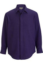 Load image into Gallery viewer, Edwards Men&#39;s Purple Café Batiste Shirt