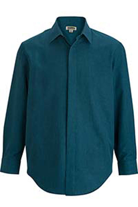 Edwards Men's Caribbean Blue Café Batiste Shirt