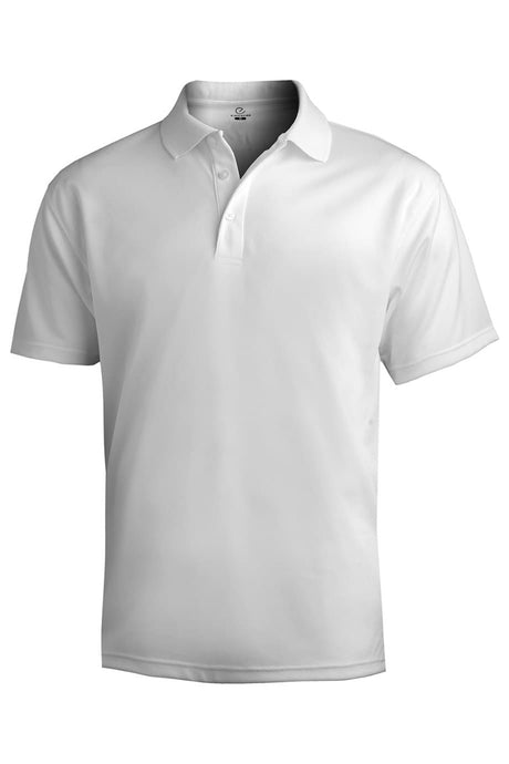 Edwards S Men's Hi-Performance Polo - White