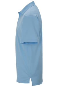 Edwards Men's Hi-Performance Polo - Light Blue
