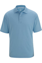 Load image into Gallery viewer, Edwards S Men&#39;s Hi-Performance Polo - Light Blue