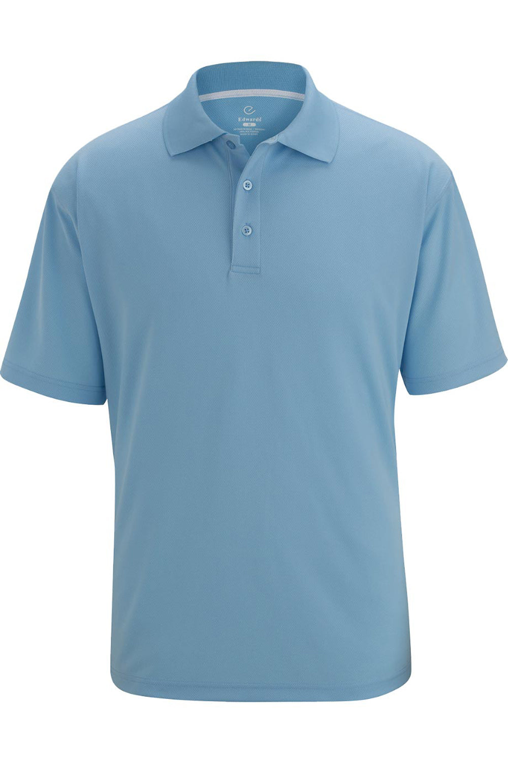 Edwards S Men's Hi-Performance Polo - Light Blue