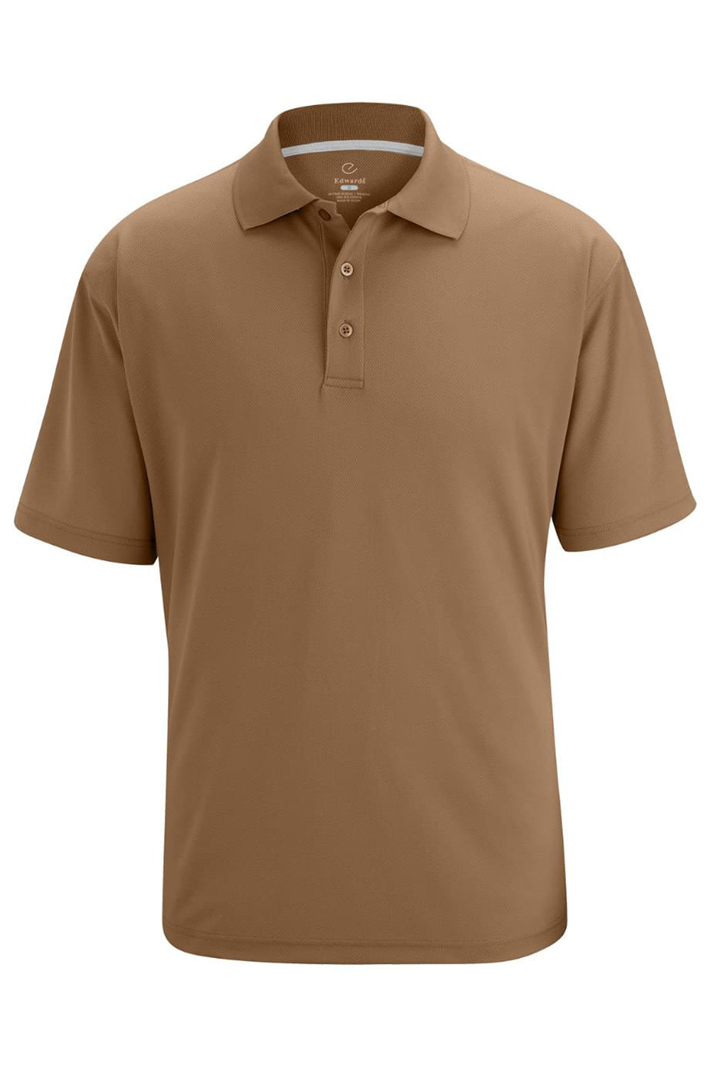 Edwards S Men's Hi-Performance Polo - Tan