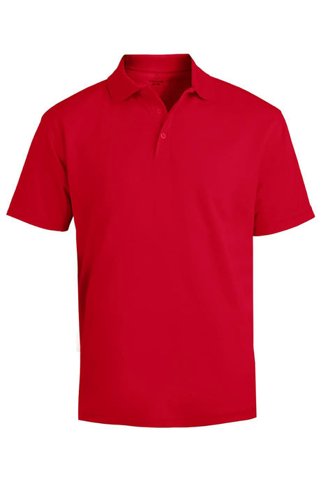 Edwards S Men's Hi-Performance Polo - Red