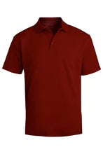 Load image into Gallery viewer, Edwards S Men&#39;s Hi-Performance Polo - Burgundy