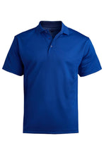 Load image into Gallery viewer, Edwards S Men&#39;s Hi-Performance Polo - Royal Blue
