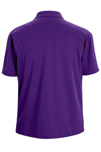 Edwards Men's Hi-Performance Polo - Purple