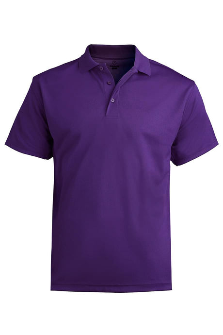 Edwards S Men's Hi-Performance Polo - Purple