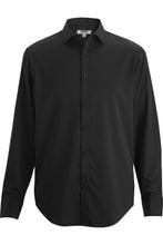 Load image into Gallery viewer, Edwards S / 33 Men&#39;s Black Sustainable Dress Shirt