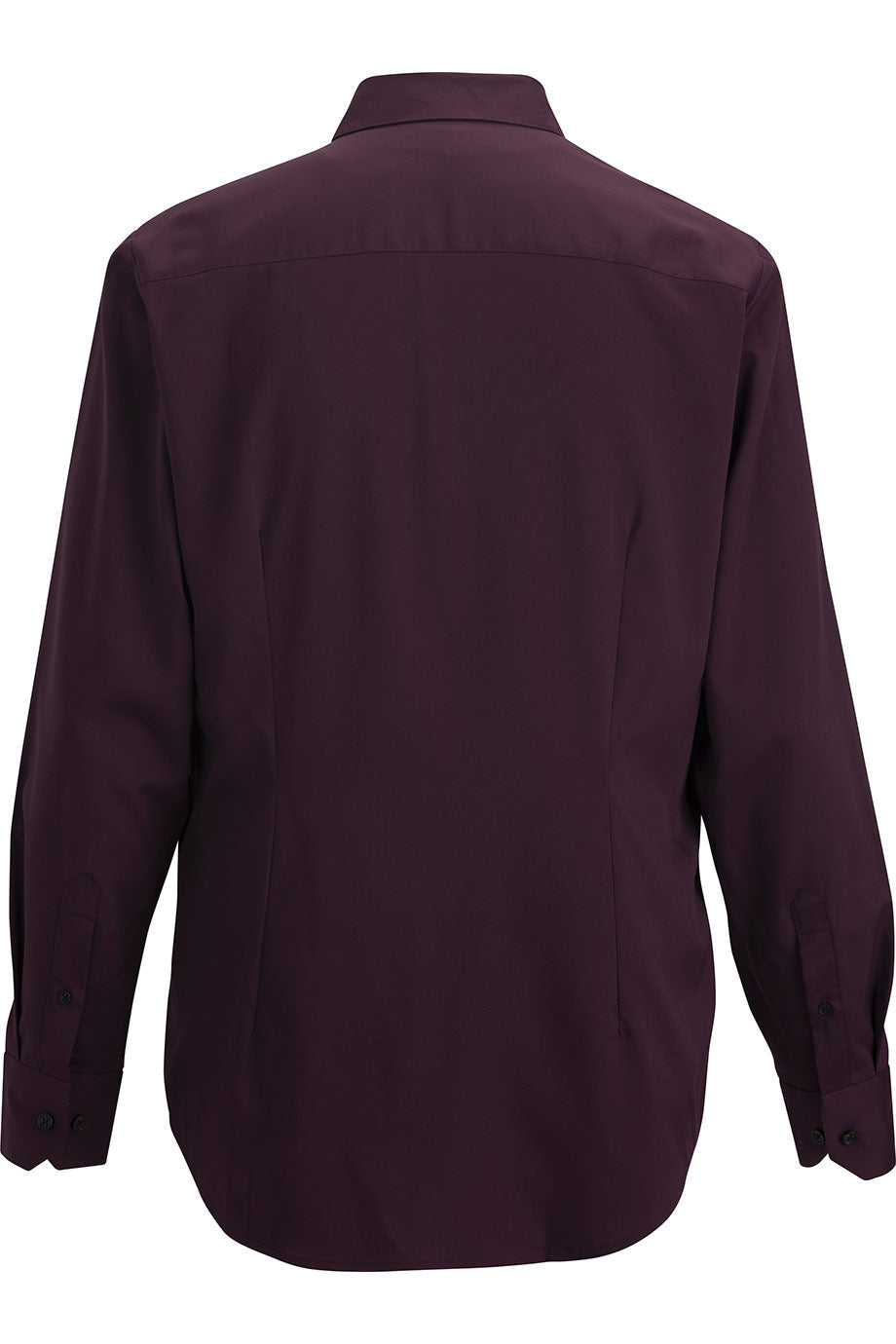 mens eggplant dress shirt Edwards 1996 Men's Ultra Stretch Sustainable Dress Shirt - Eggplant