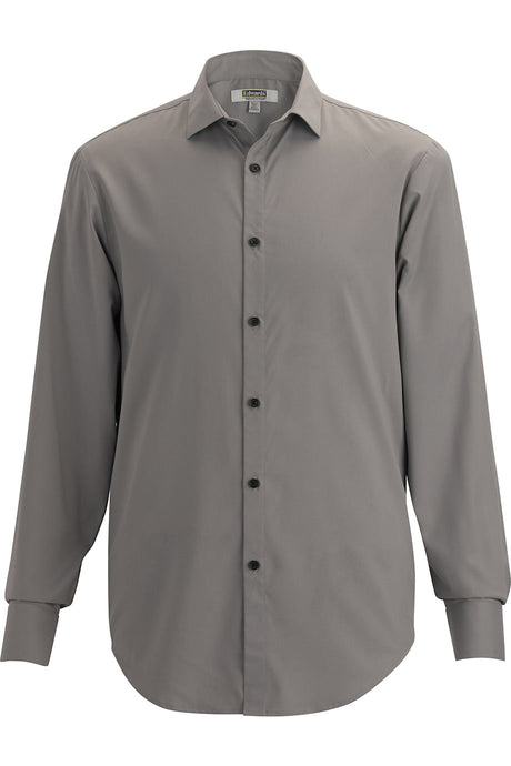 Edwards S / 33 Men's Titanium Sustainable Dress Shirt