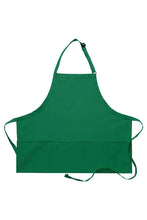 Load image into Gallery viewer, Kelly Deluxe Deluxe Bib Adjustable Apron (3 Pockets)