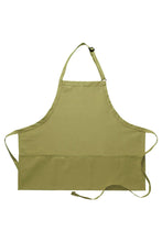 Load image into Gallery viewer, Sage Deluxe Bib Adjustable Apron (3 Pockets)