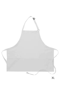 Deluxe Bib XL Adjustable Apron (3 Pockets)