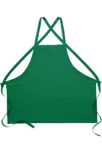 Load image into Gallery viewer, Cardi / DayStar Kelly Deluxe Criss Cross Bib Apron (3 Pockets)