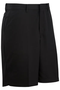 Edwards 28 Men's Microfiber Flat Front Short - Black