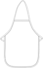 Load image into Gallery viewer, Silver Kid&#39;s Bib Apron (No Pockets)