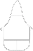 Load image into Gallery viewer, Khaki Kid&#39;s Bib Apron (2 Pockets)