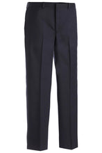 Load image into Gallery viewer, Edwards 28 Men&#39;s Navy Microfiber Flat Front Dress Pant
